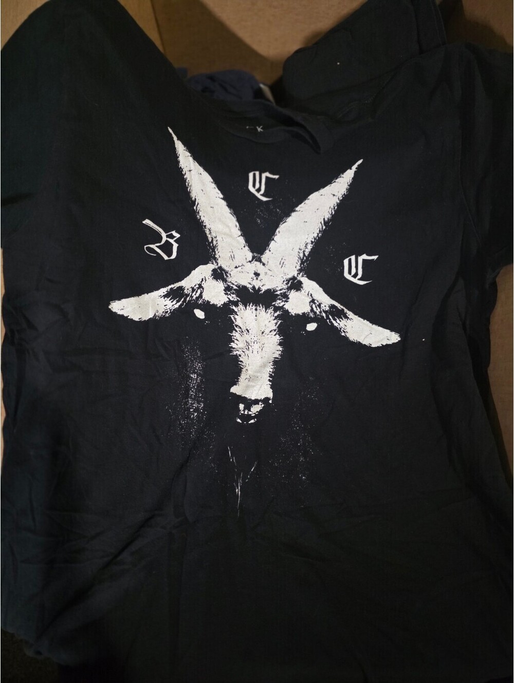 Blackcraft goat BCC shirt Size XL